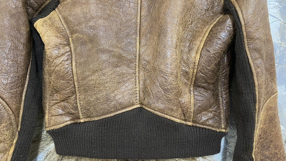 Vintage Doma Sheepskin Shearling Cropped Jacket Size S / US 4 / IT 40 - 11 Thumbnail