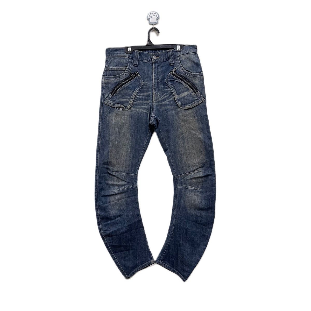 PPFM PPFM Denim Rockability Punk Rock Rider Biker Style Curve Size US 30 / EU 46 - 1 Thumbnail