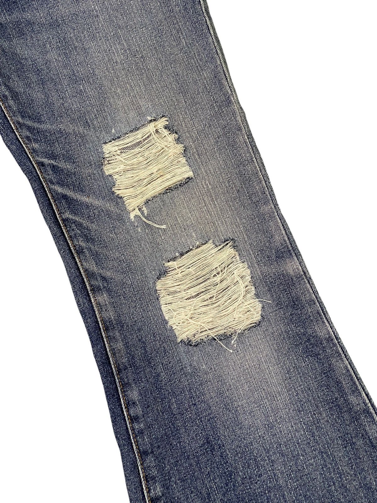 Japanese Brand Flare Jeans Vtg Wrangler Japan Distress Bell Bottom 6🟦0 Size US 30 / EU 46 - 7 Thumbnail