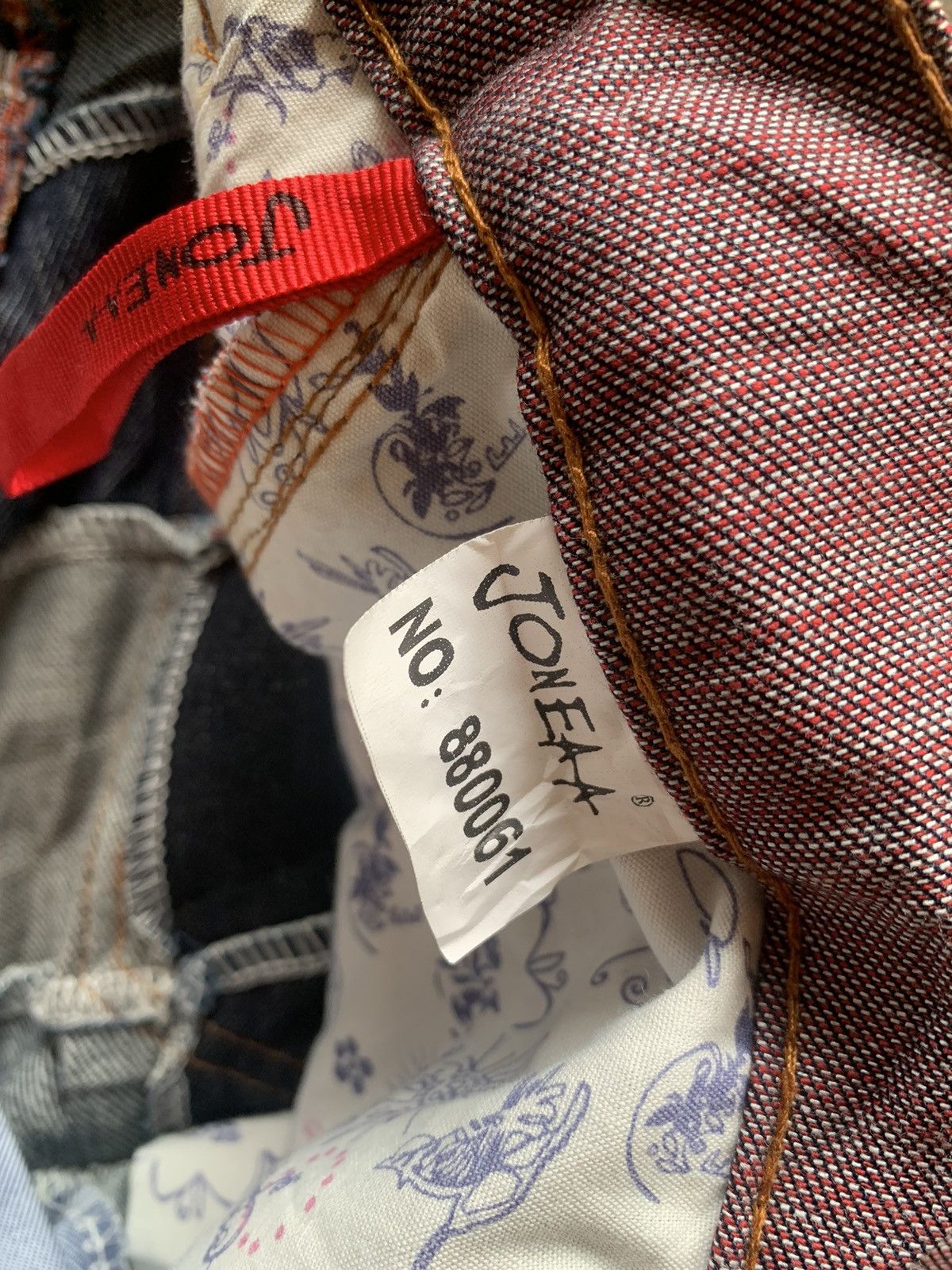 Beauty Beast × Japanese Brand Rare🔥joneaa patchwork jeans Size US 32 / EU 48 - 9 Thumbnail