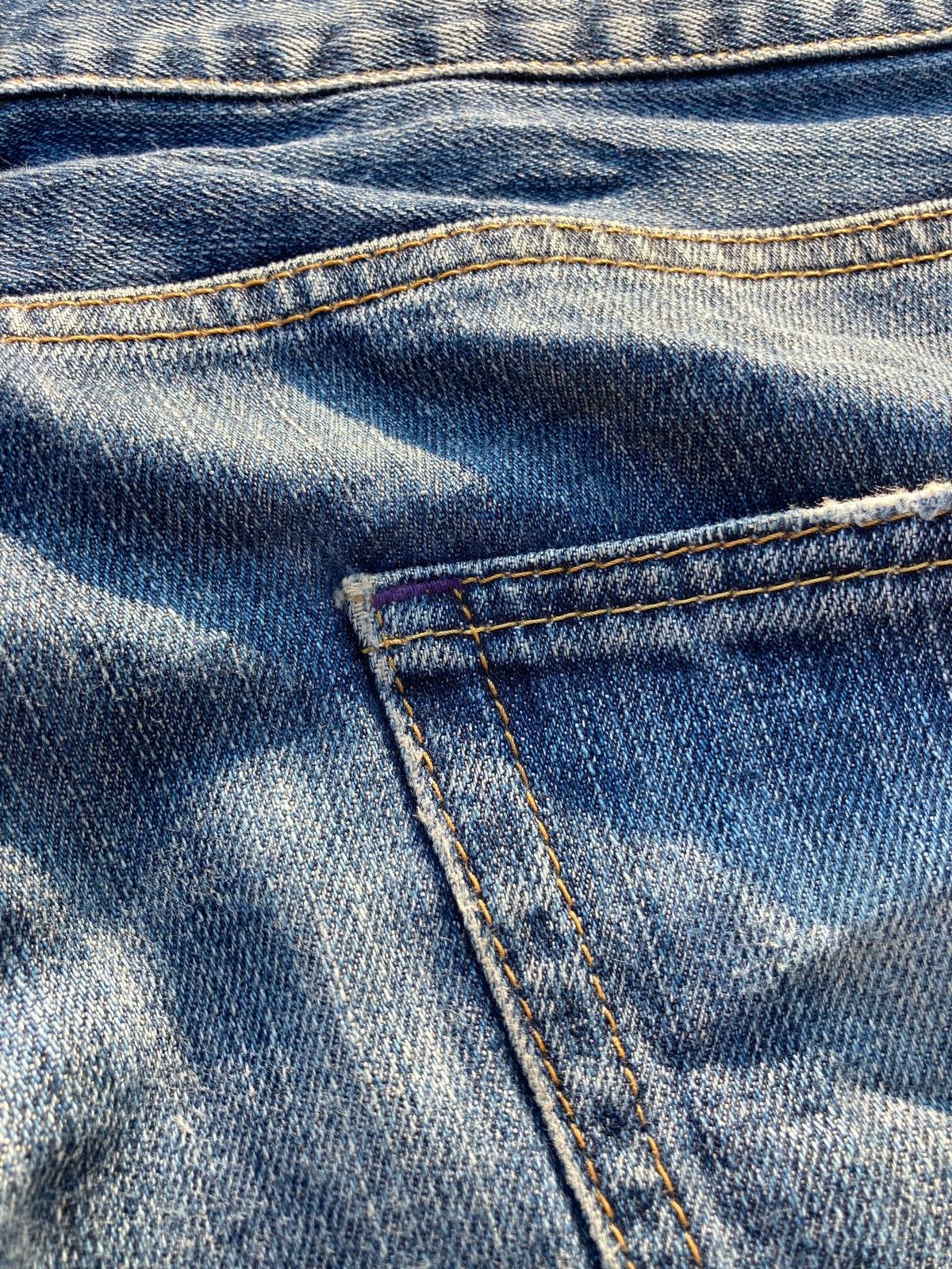 Takeo Kikuchi Vintage 90s Japanese Brand Takeo Kikuchi Kaihara Jeans Size US 33 - 11 Thumbnail