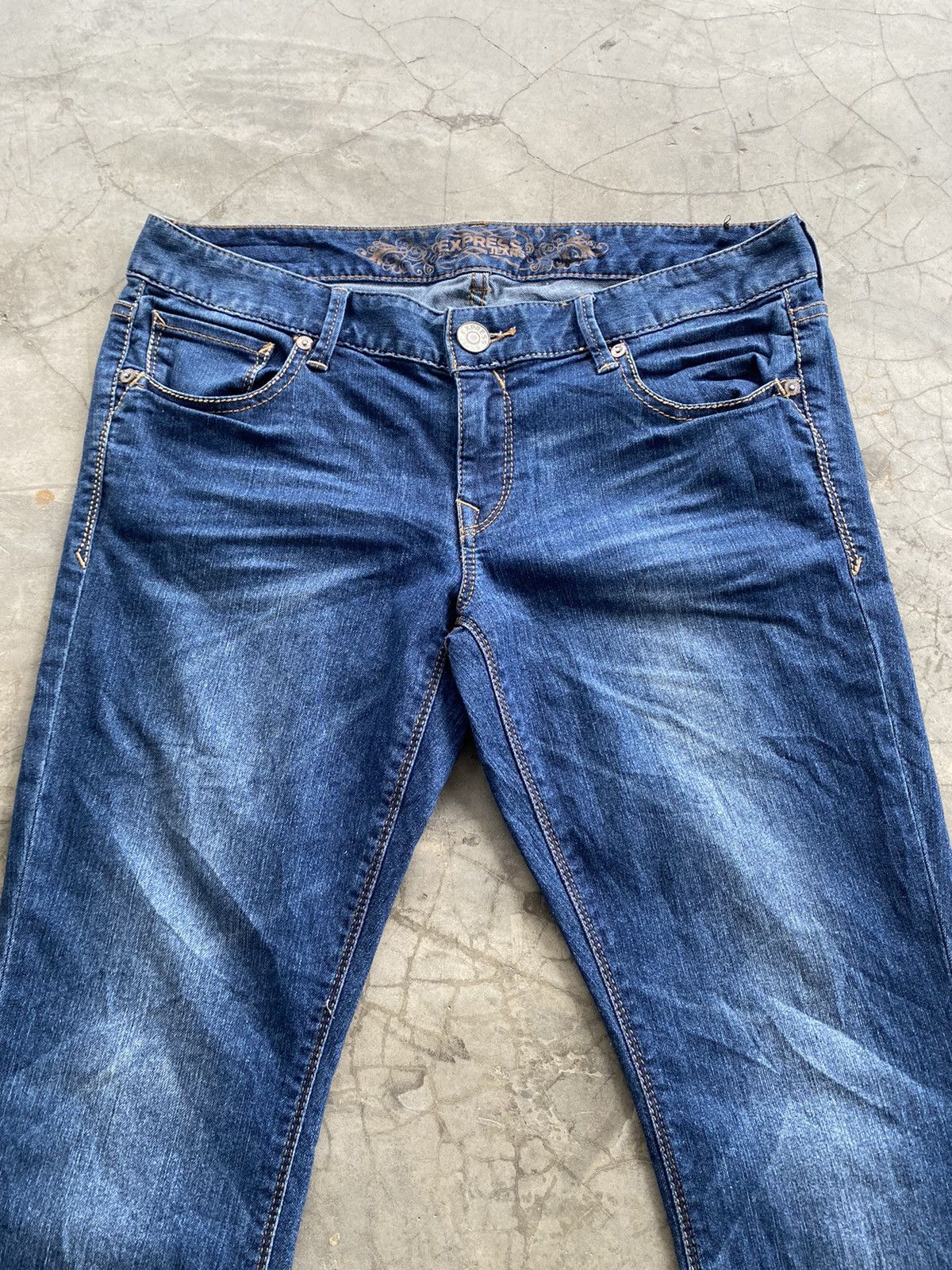 Tornado Mart Flare Jeans Japanese Express Stretchable Denim @296 Size 30" / US 8 / IT 44 - 8 Thumbnail