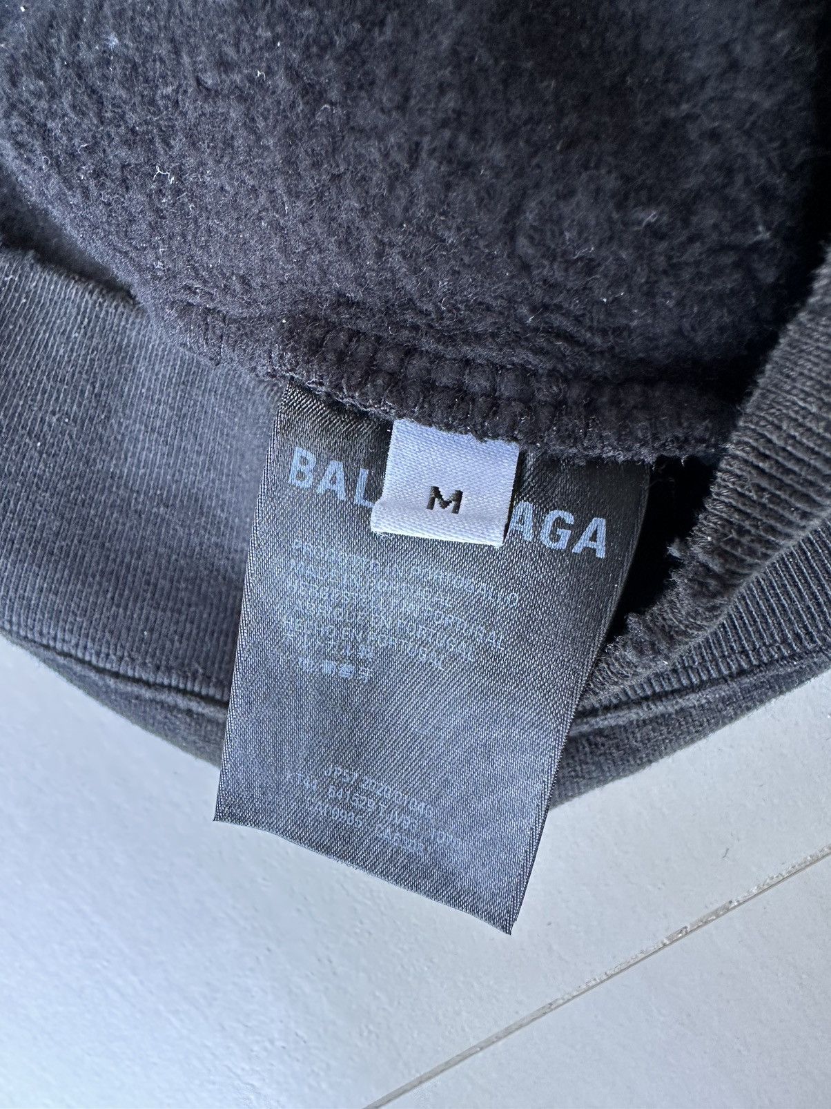 Balenciaga Blurred “One Like” hoodie (Winter 2020)