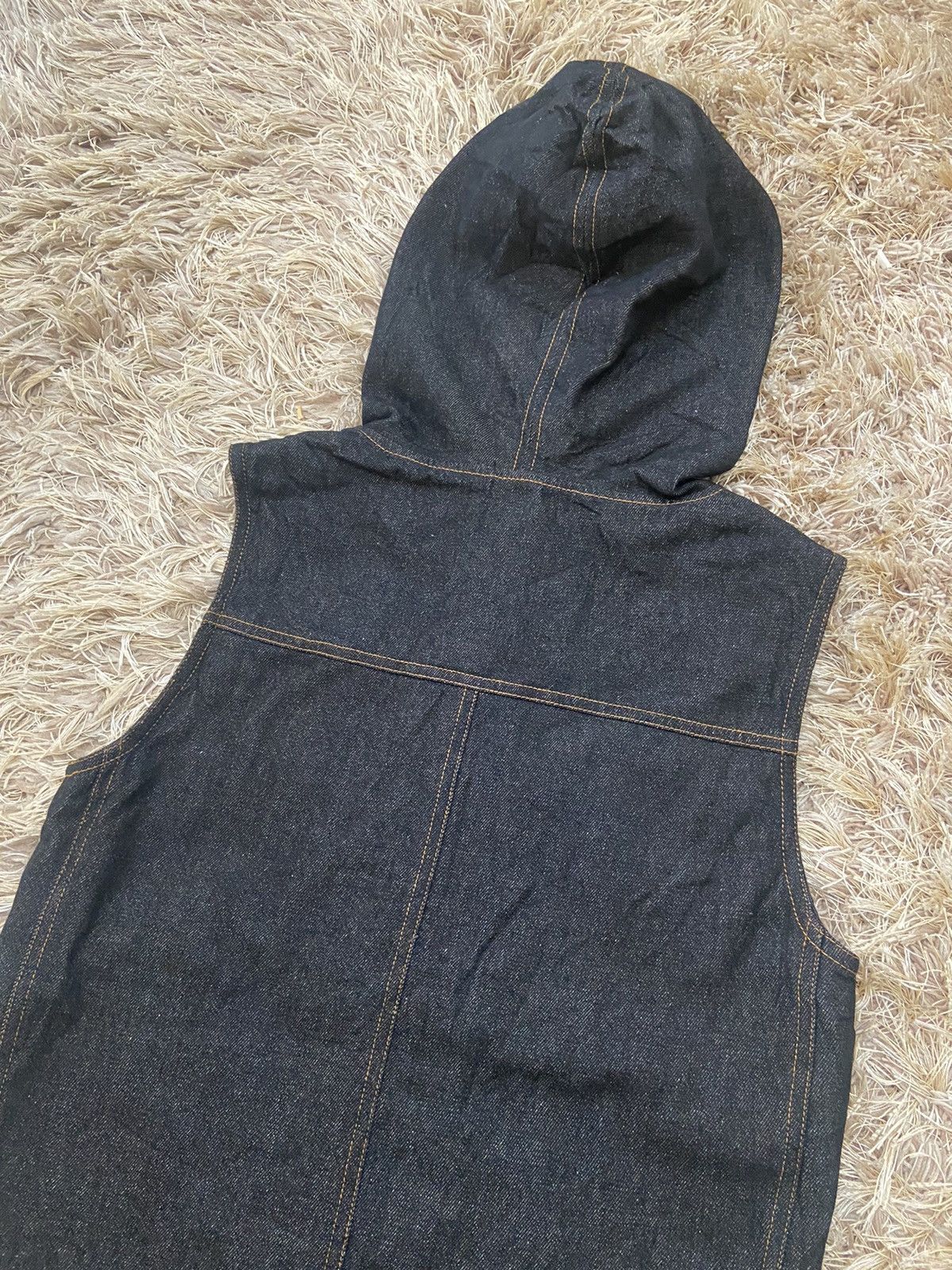 Japanese Brand Xanthous Denim Blue Stylish Jacket Size M / US 6-8 / IT 42-44 - 11 Thumbnail