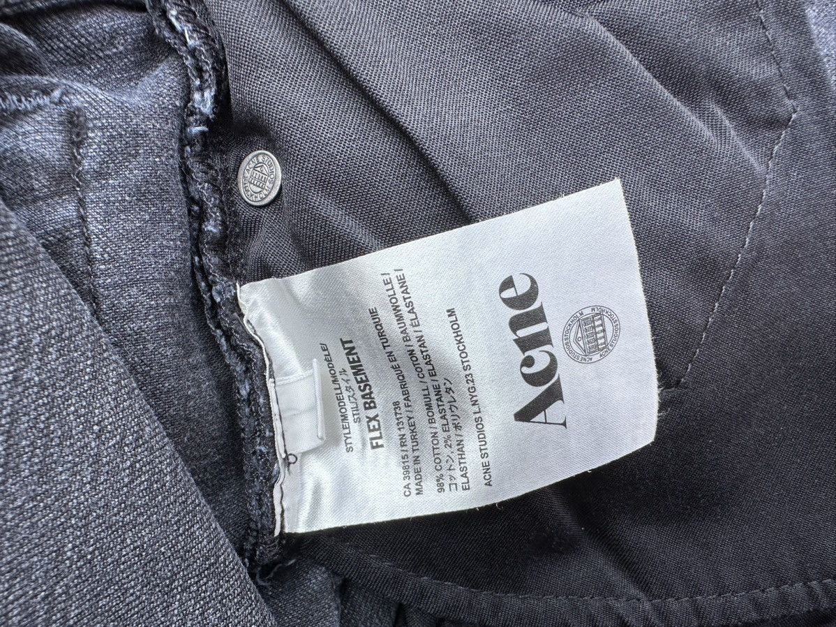 Acne Studios × Japanese Brand Italy made Acne Studios slim denim skinny jeans size 26/32 Size 28" / US 6 / IT 42 - 11 Thumbnail