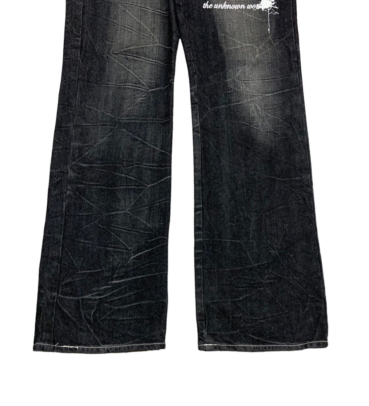 Japanese Brand × Tornado Mart Rare Design Vintage Japanese Brand Double Focus Jeans 1990s Size US 30 / EU 46 - 5 Thumbnail