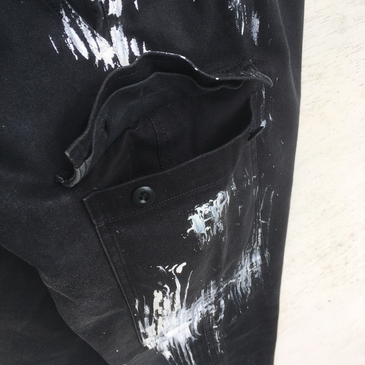 Designer × Japanese Brand LASTDROP ‼️ Masafumi Create World M.C.W. Painter Cargo Pants Size US 26 / EU 42 - 23 Thumbnail
