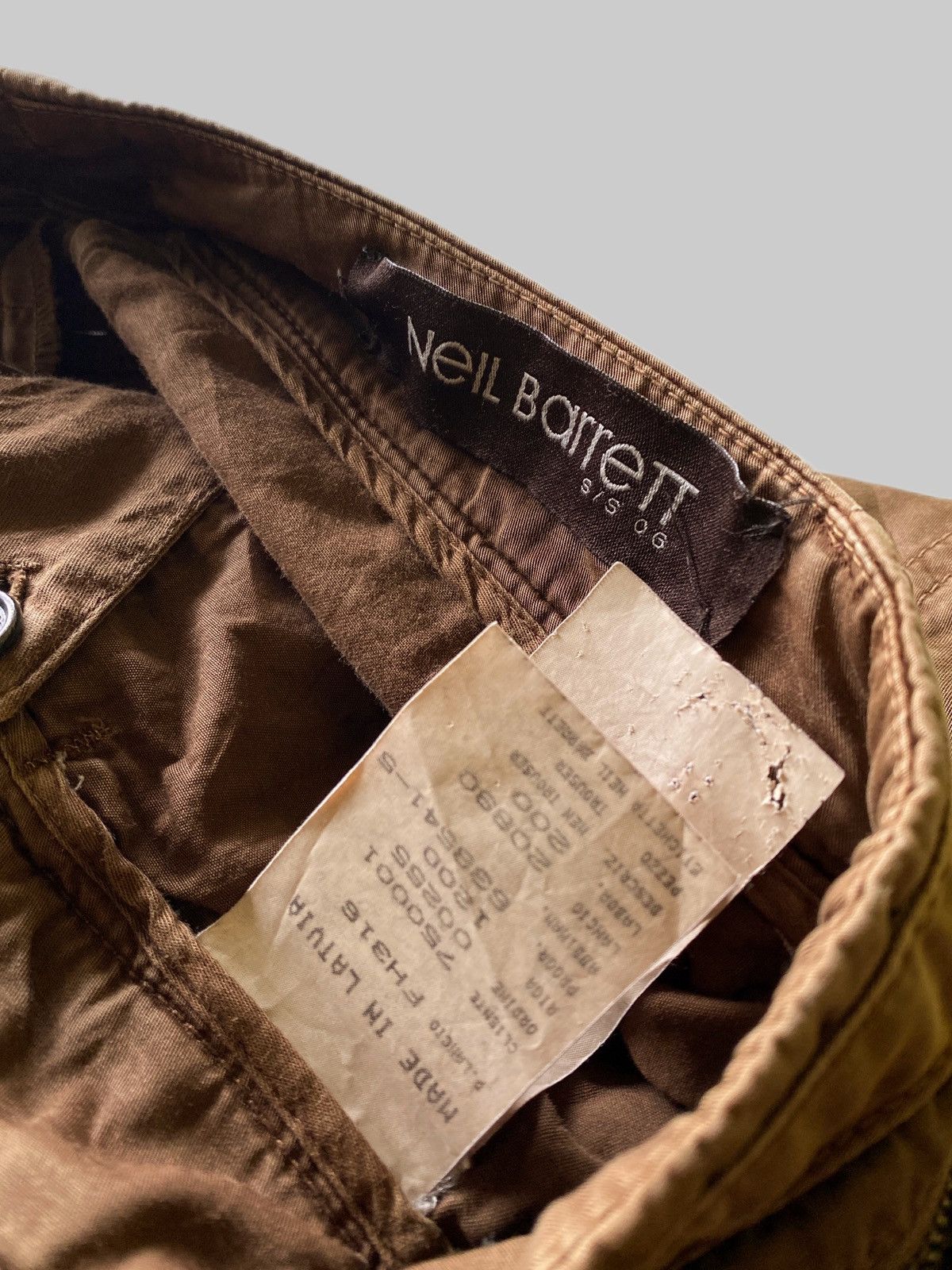 Neil Barrett Archives❗️S/S2006 Neil Barrett Cargo Pants Size US 32 / EU 48 - 4 Thumbnail