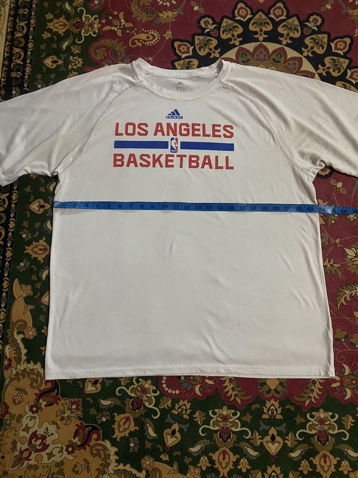 Adidas Vintage Y2k Adidas NBA Los Angeles Jersey XL Size US XL / EU 56 / 4 - 10 Thumbnail