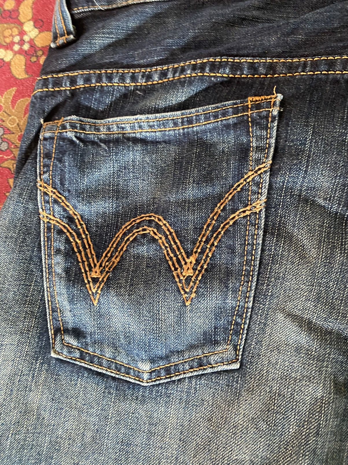 Edwin × Japanese Brand × Vintage Vintage Edwin Exclusive Vintage Distressed Denim 35 Size US 35 - 10 Thumbnail