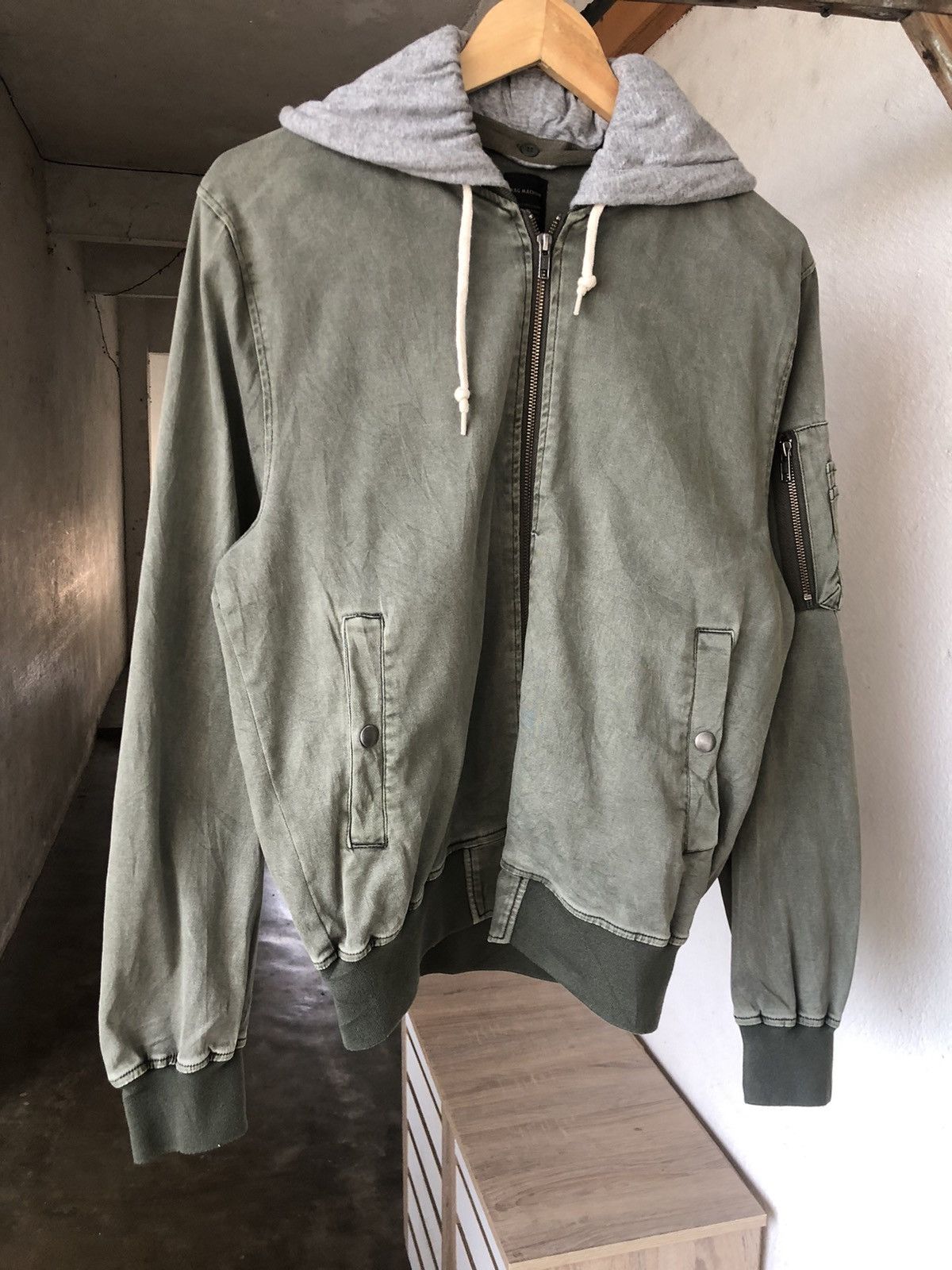 Japanese Brand Vintage Rag Machine Military Style Bomber Jacket Size US M / EU 48-50 / 2 - 5 Thumbnail