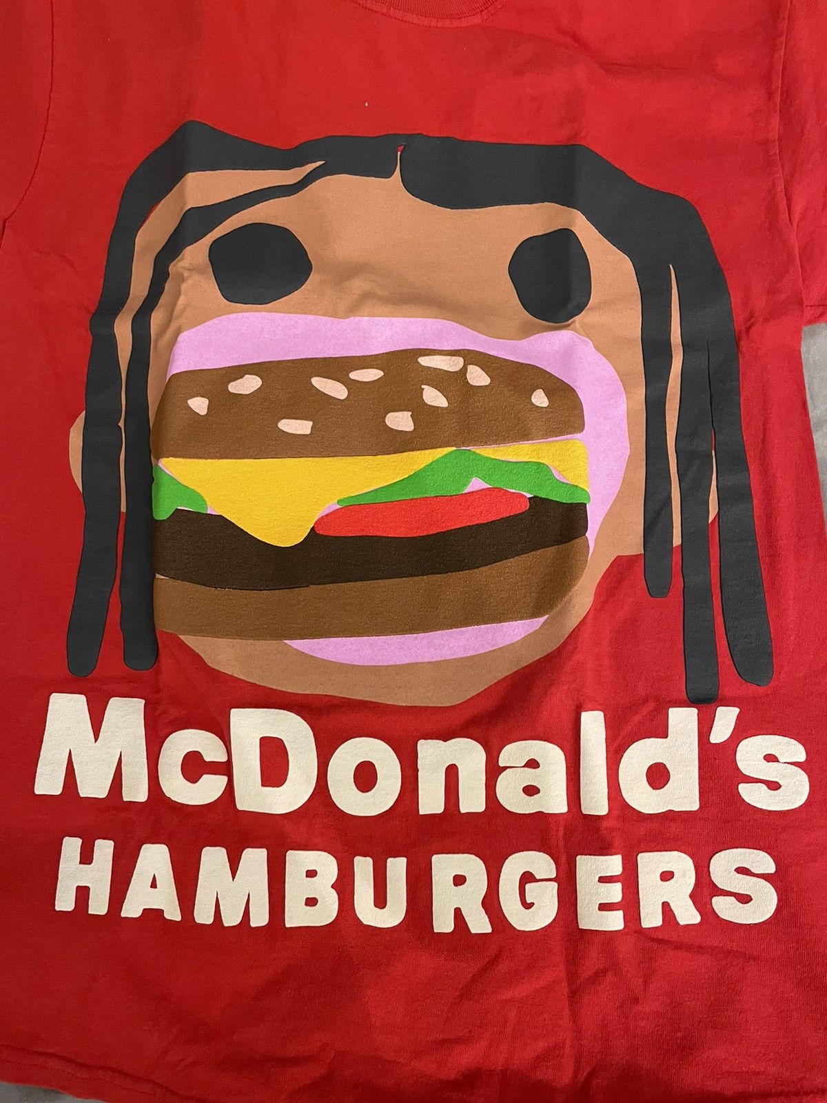Cactus Plant Flea Market × Travis Scott CACTUS JACK CPFM TRAVIS MCDONALDS RED HAMBURGER SIZE SMALL Size US S / EU 44-46 / 1 - 2 Thumbnail