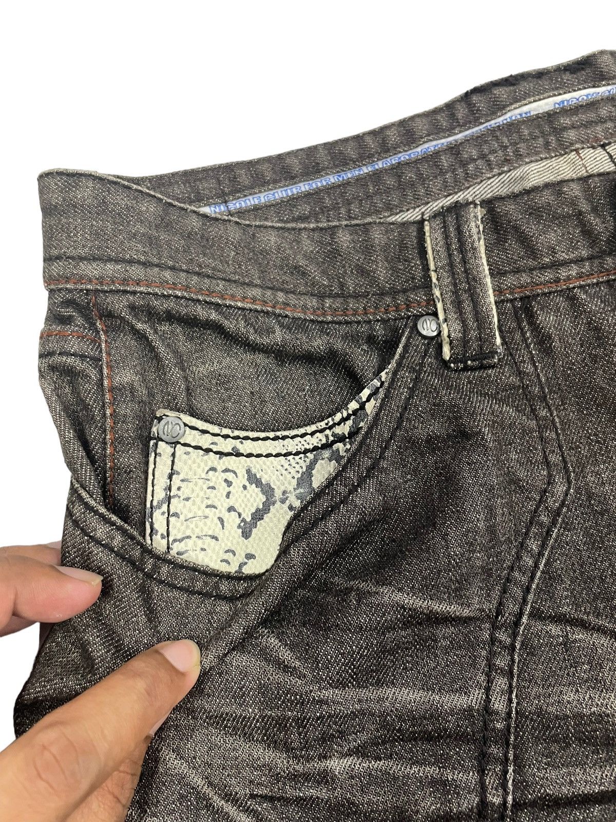 Tornado Mart Vintage Nicole Club For Men Japan Flare Jeans Size US 30 / EU 46 - 6 Thumbnail