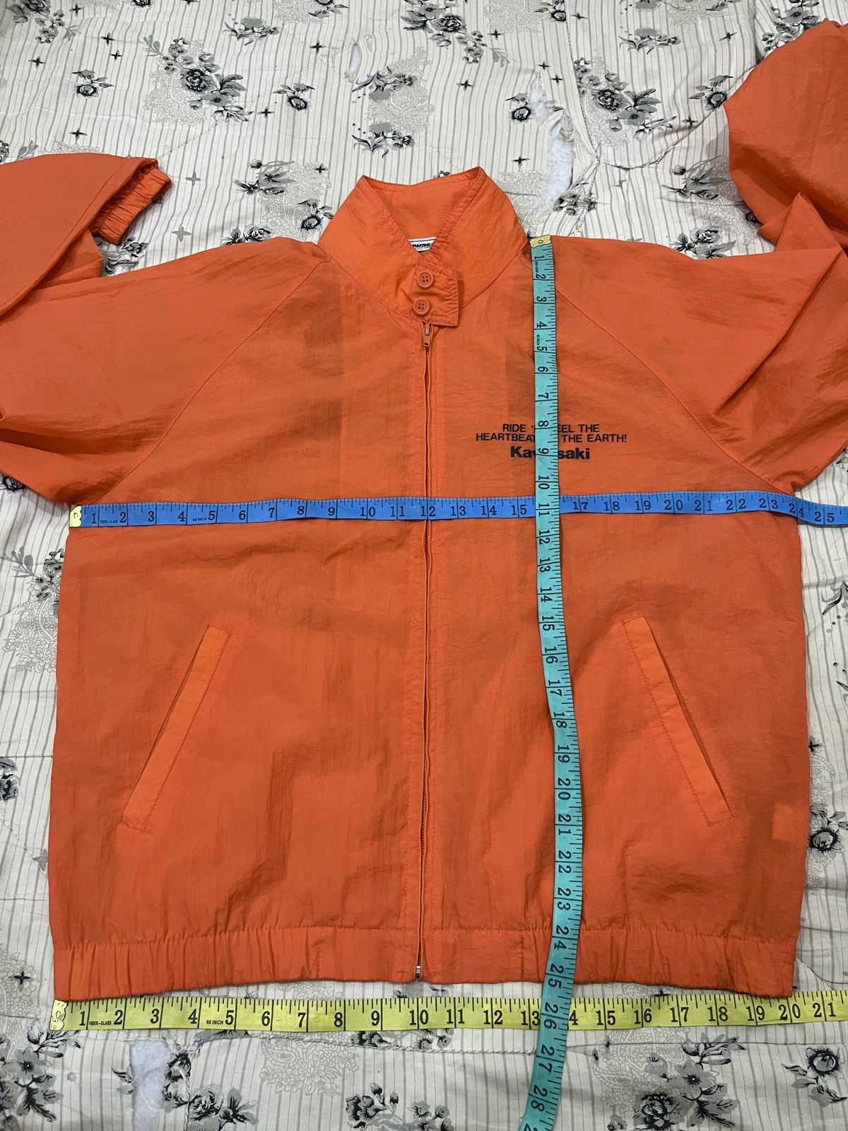 Vintage (Vvvv)💣🔥VTG KAWASAKI RACING Size US M / EU 48-50 / 2 - 13 Thumbnail