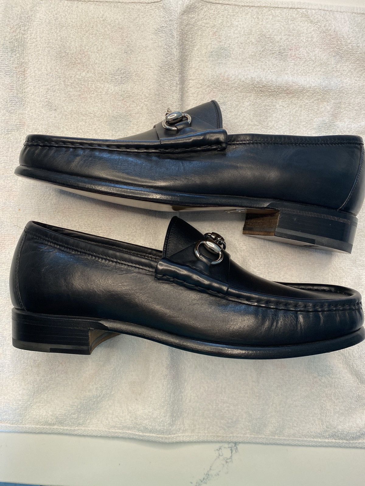 Gucci Silver horsebit Loafer Size US 8 / EU 41 - 3 Thumbnail