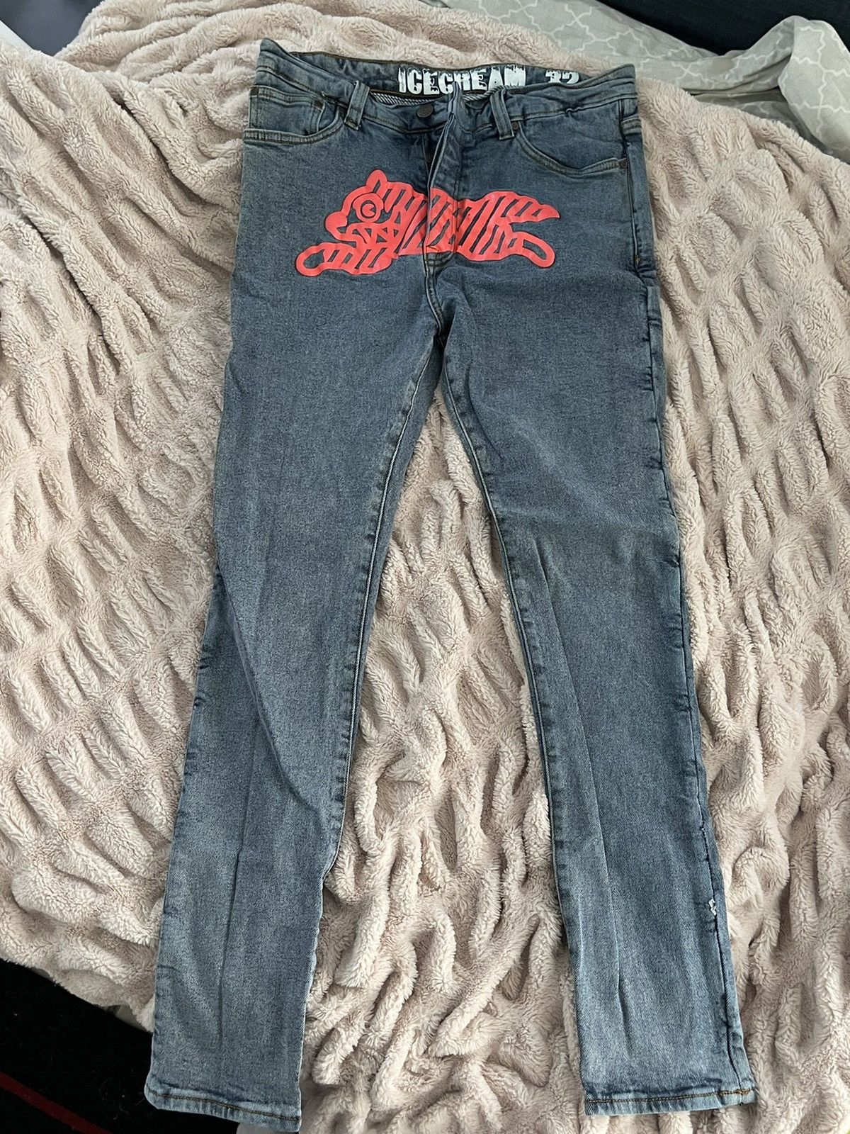 Bbc Ice Cream Running Dog Jeans | Grailed