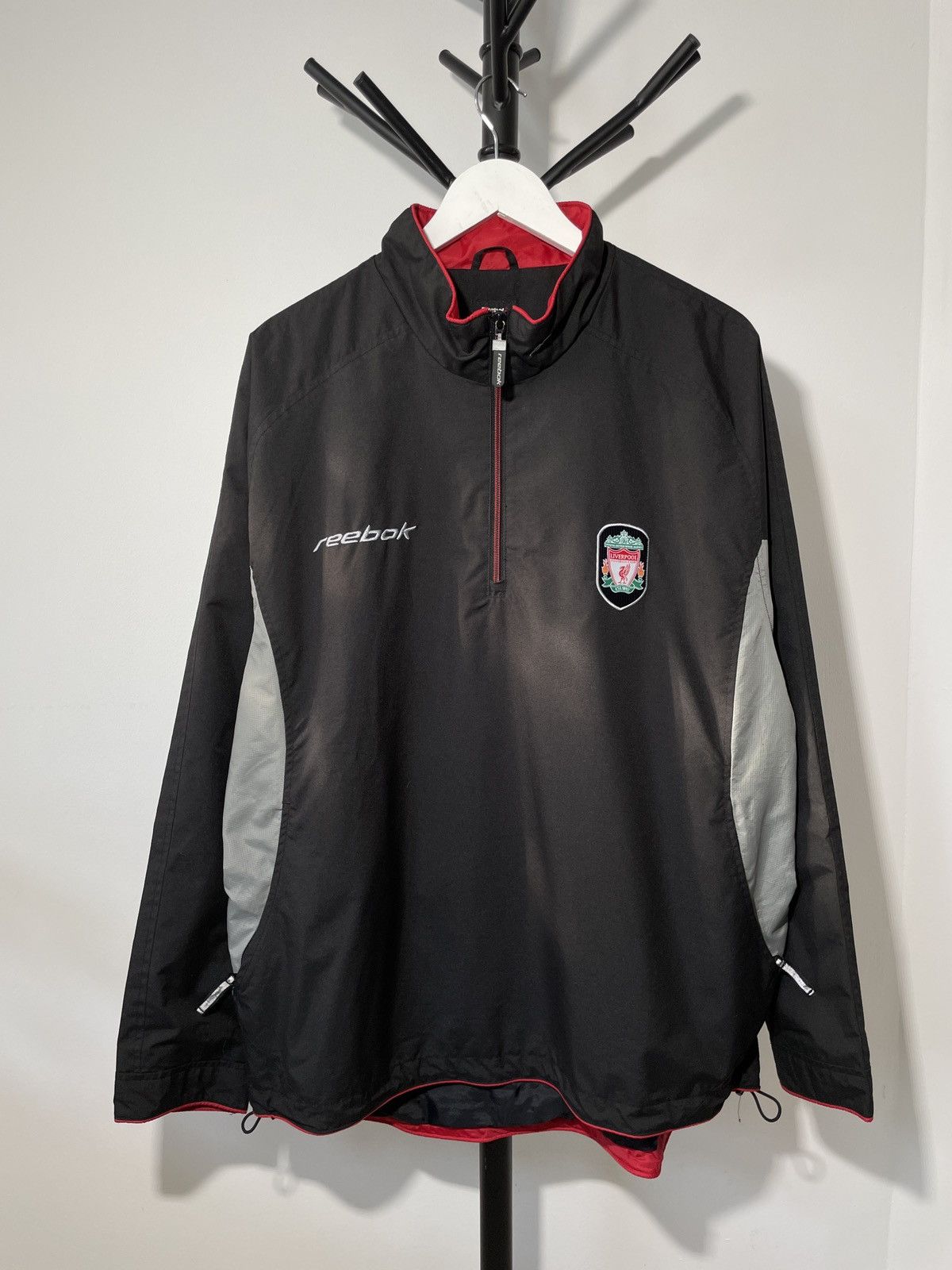Reebok × Vintage Vintage Reebok Liverpool 2000s Training Football Sweatshirt Size US L / EU 52-54 / 3 - 1 Thumbnail