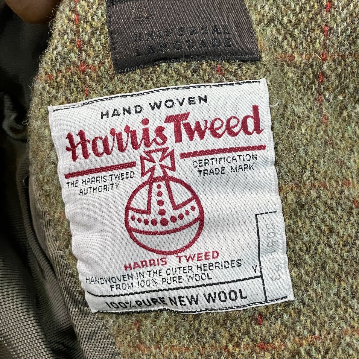 Harris Tweed Harris Tweed X Universal Language Wool Blazer Size 42R - 16 Thumbnail