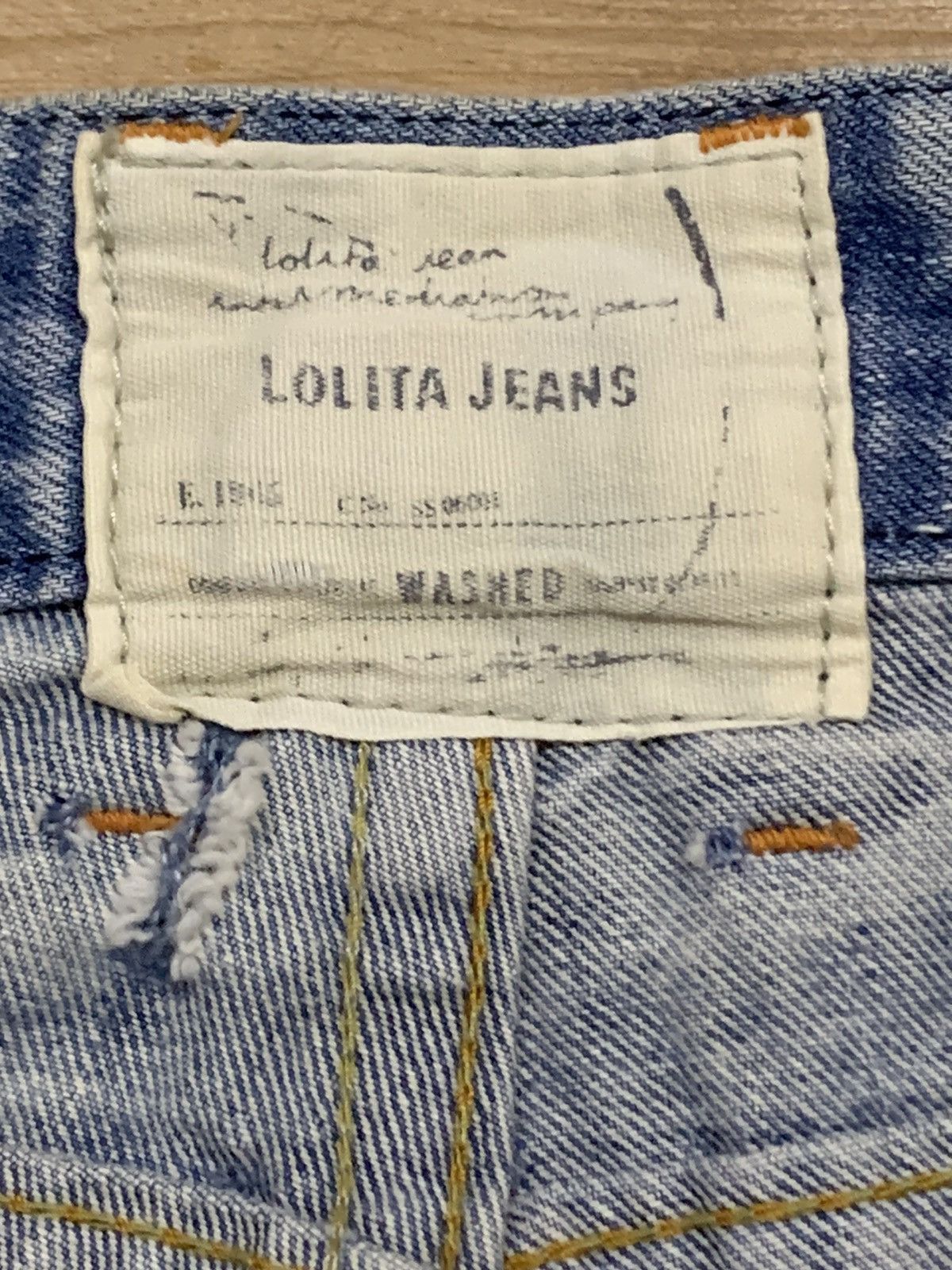 If Six Was Nine × Japanese Brand Vintage Yoshitomo Nara Lolita Japan Distressed Jean Size US 32 / EU 48 - 15 Thumbnail