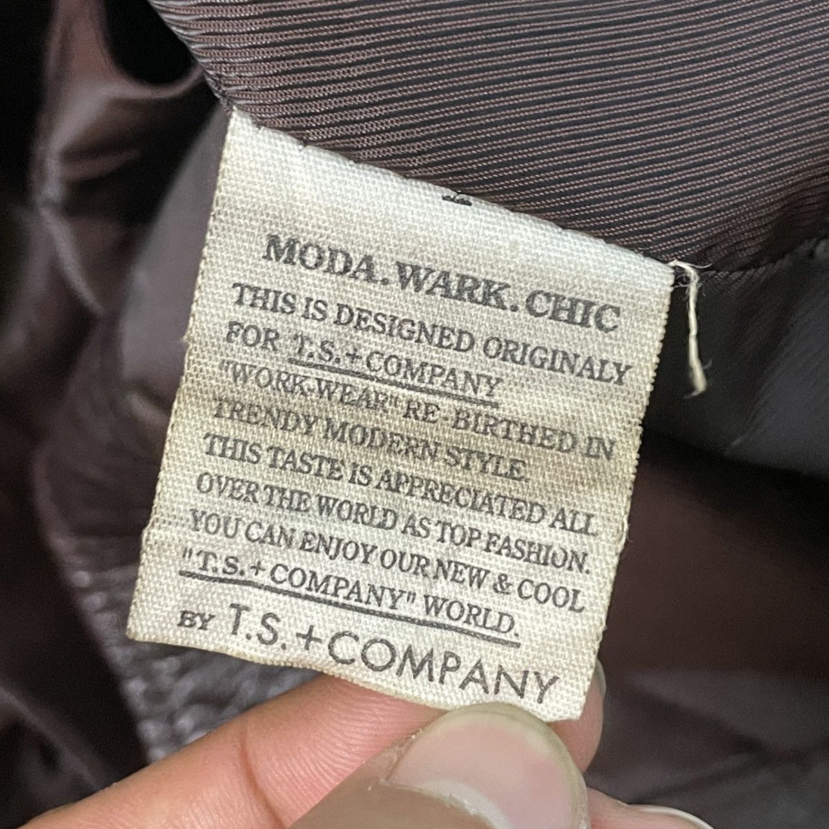 Genuine Leather The Suit Company Cowhide Leather Long Jacket Size US L / EU 52-54 / 3 - 17 Thumbnail