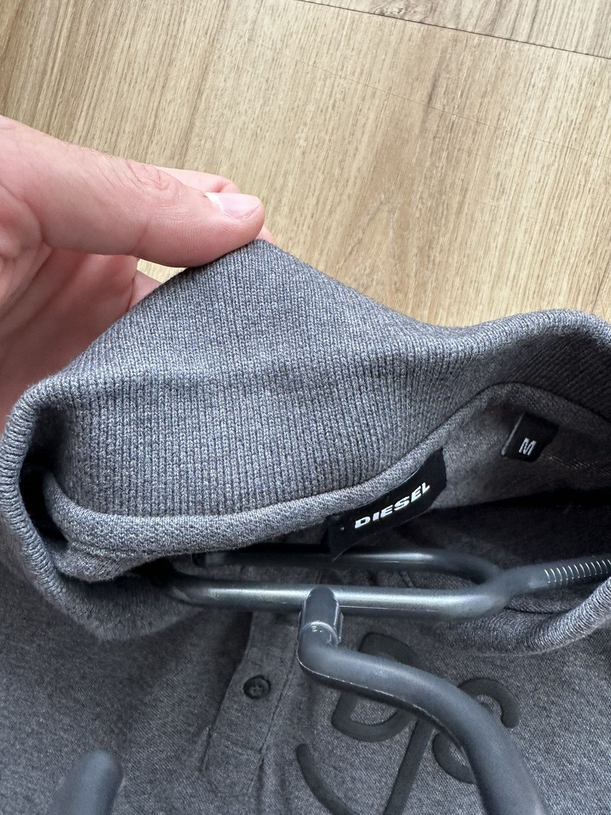 Diesel DIESEL GRAY POLO SHIRT MEDIUM Size US M / EU 48-50 / 2 - 10 Thumbnail