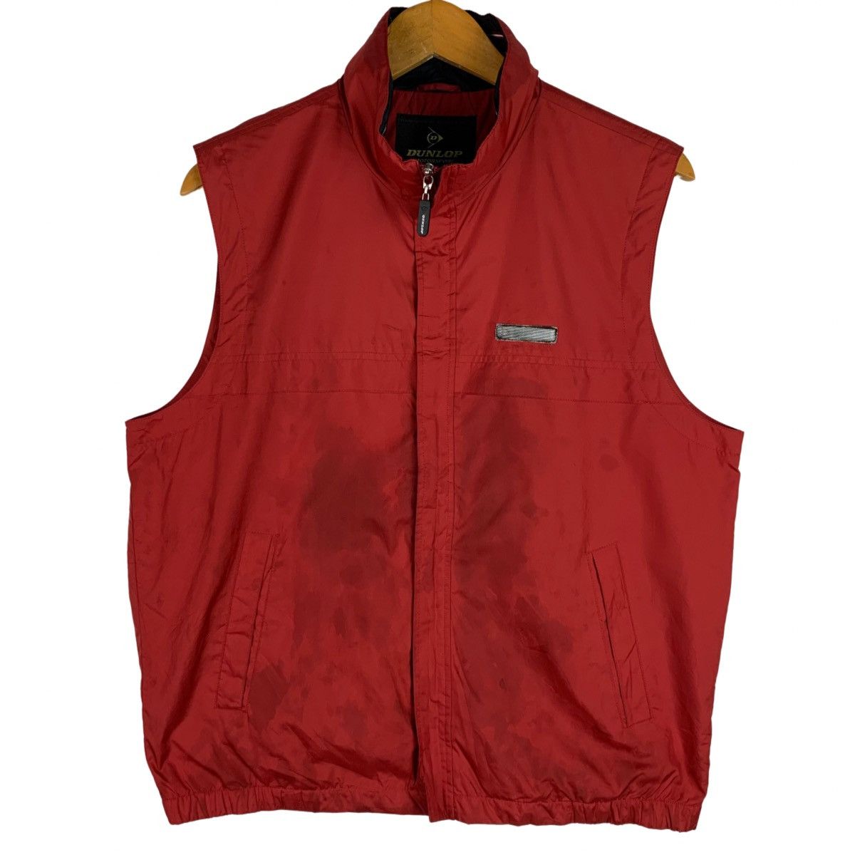 Dunlop × Vintage Vintage DUNLOP Zip Up Vests Size US L / EU 52-54 / 3 - 1 Thumbnail