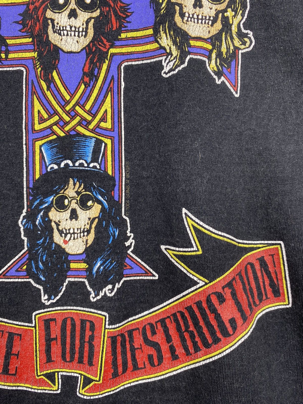 Band Tees Vintage 2004 Guns N Roses Appetite For Destruction T-Shirt Size US M / EU 48-50 / 2 - 11 Thumbnail
