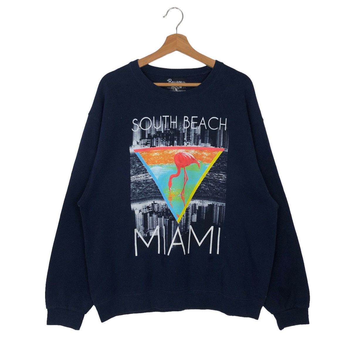 Vintage VINTAGE SWEATSHIRT CREWNECK BIG LOGO SOUTH BEACH STREETWEAR Size US L / EU 52-54 / 3 - 1 Thumbnail