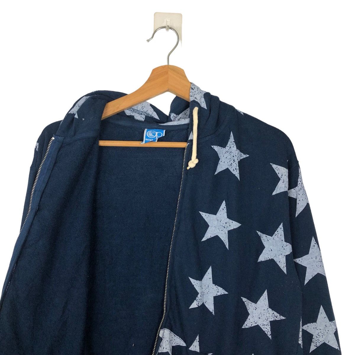Japanese Brand 🔥VINTAGE OCEAN PACIFIC JACKET BONDAGE RIOT STAR FULLPRINT Size US L / EU 52-54 / 3 - 10 Thumbnail