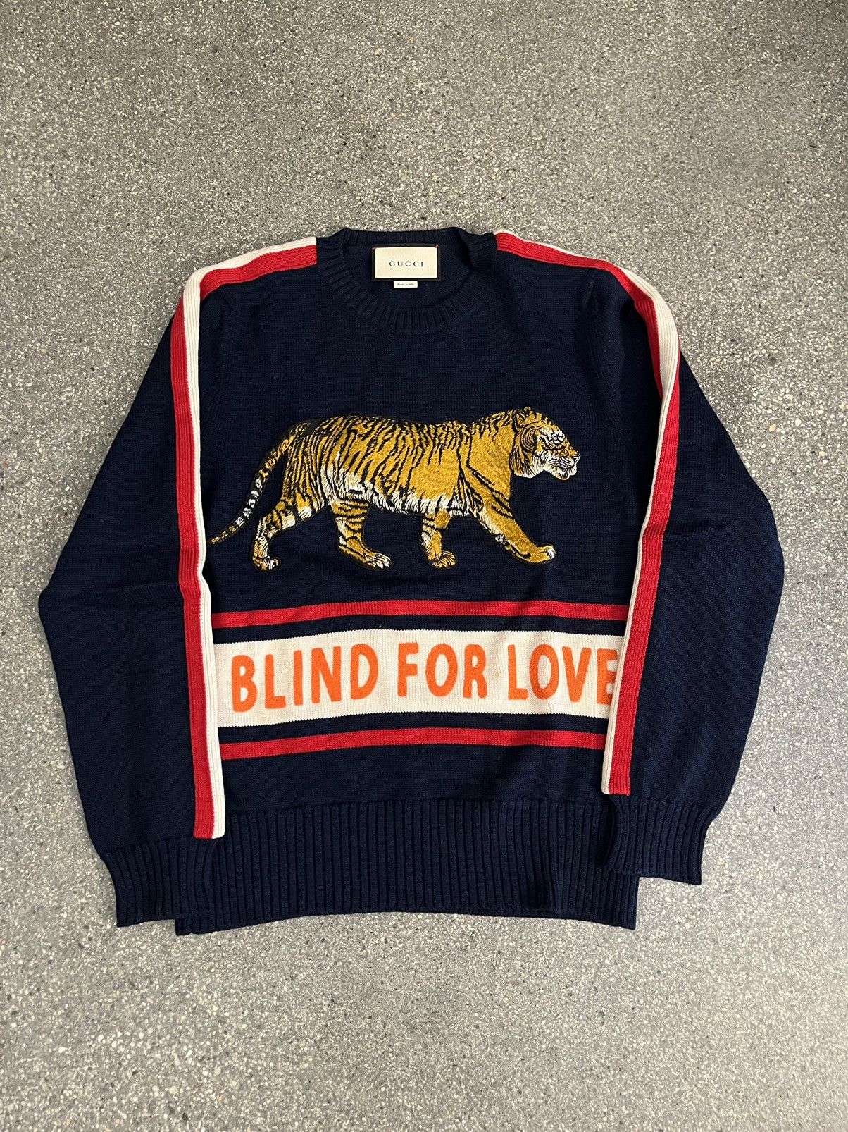 Gucci Gucci Blind For Love Tiger Sweater Grailed