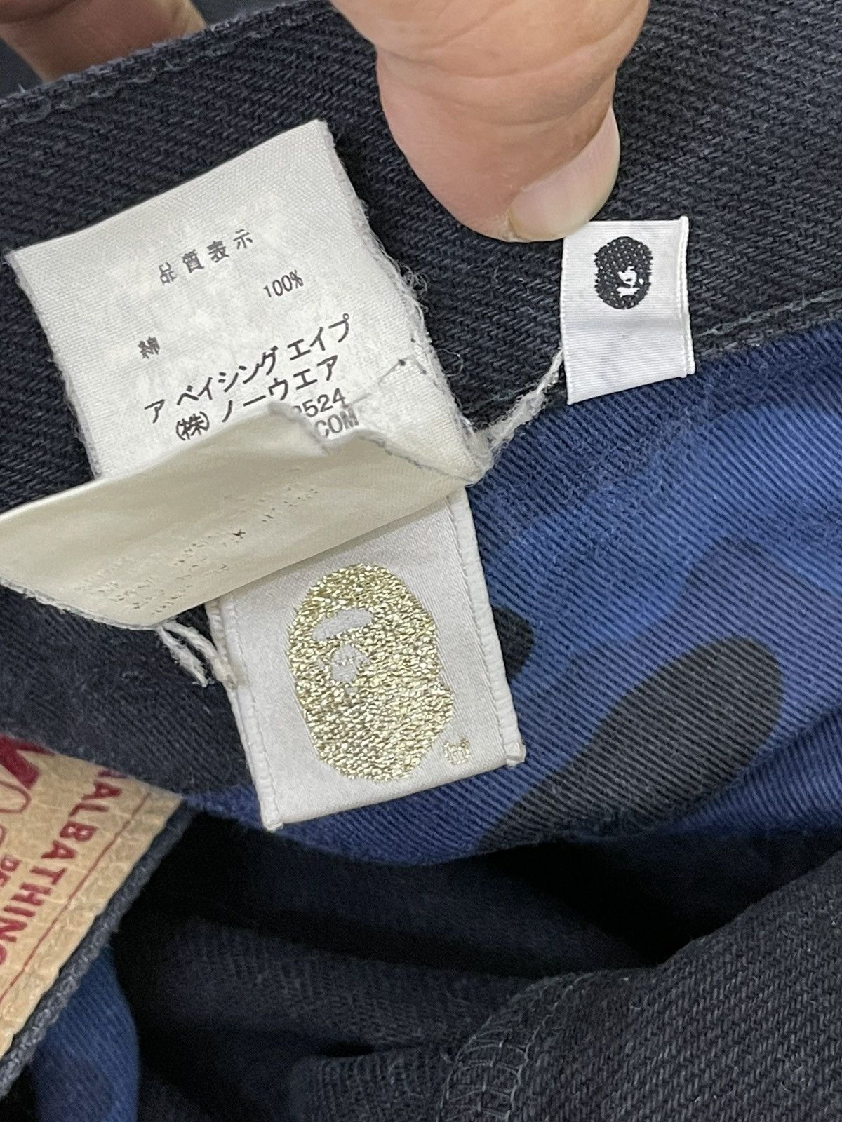 Bape Multi Logo Denim Size US 34 / EU 50 - 25 Thumbnail