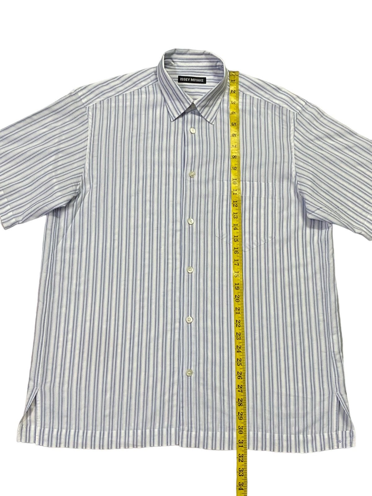 Issey Miyake Issey Miyake Stripes Button Ups Shirt Size US M / EU 48-50 / 2 - 5 Thumbnail