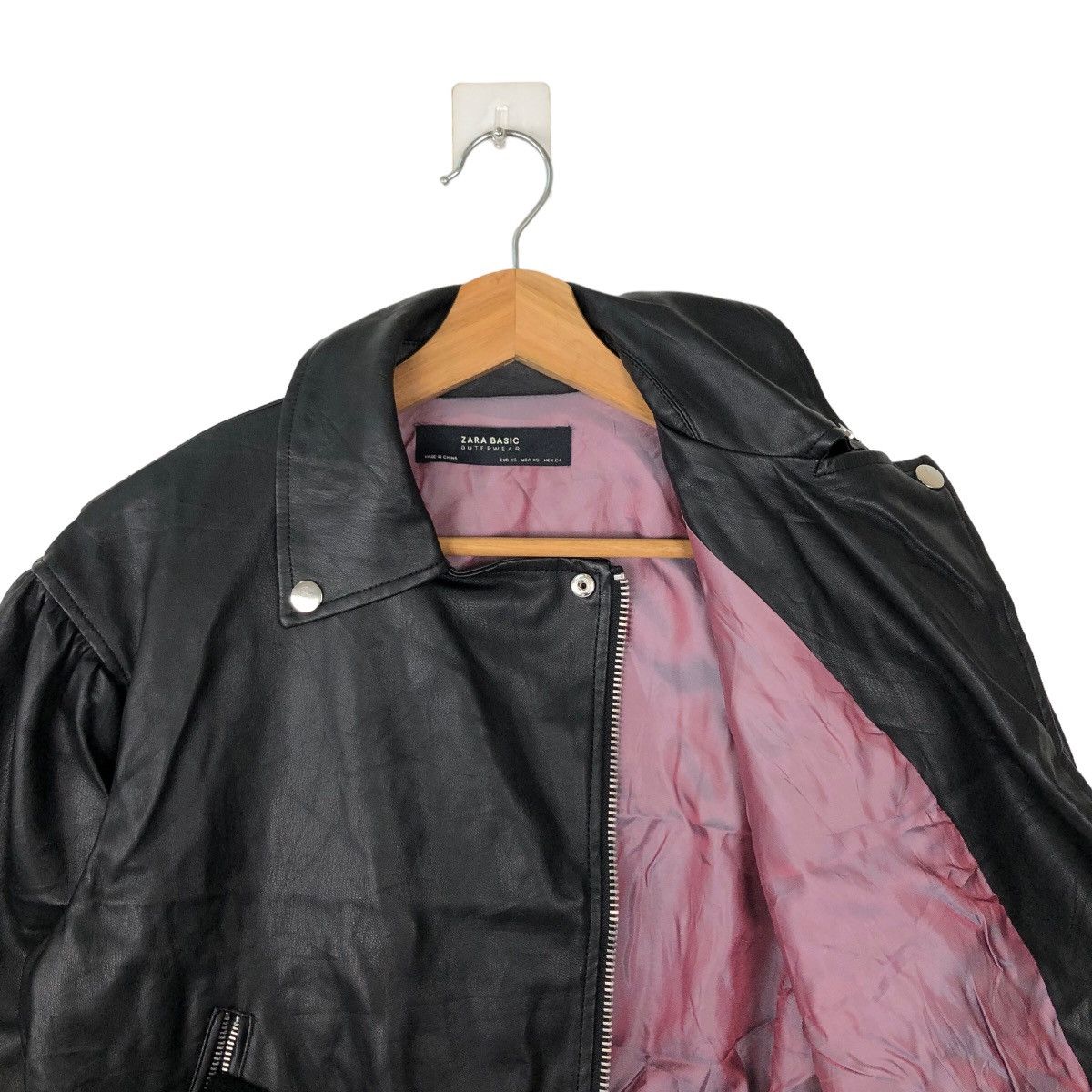 Japanese Brand VINTAGE SOFT LEATHER BOMBER JACKET ZARA JAPAN Size US XS / EU 42 / 0 - 9 Thumbnail