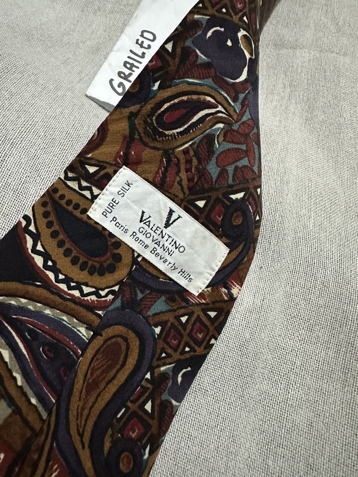 Vintage Vintage Valentino Giovanni Tie Size ONE SIZE - 3 Thumbnail