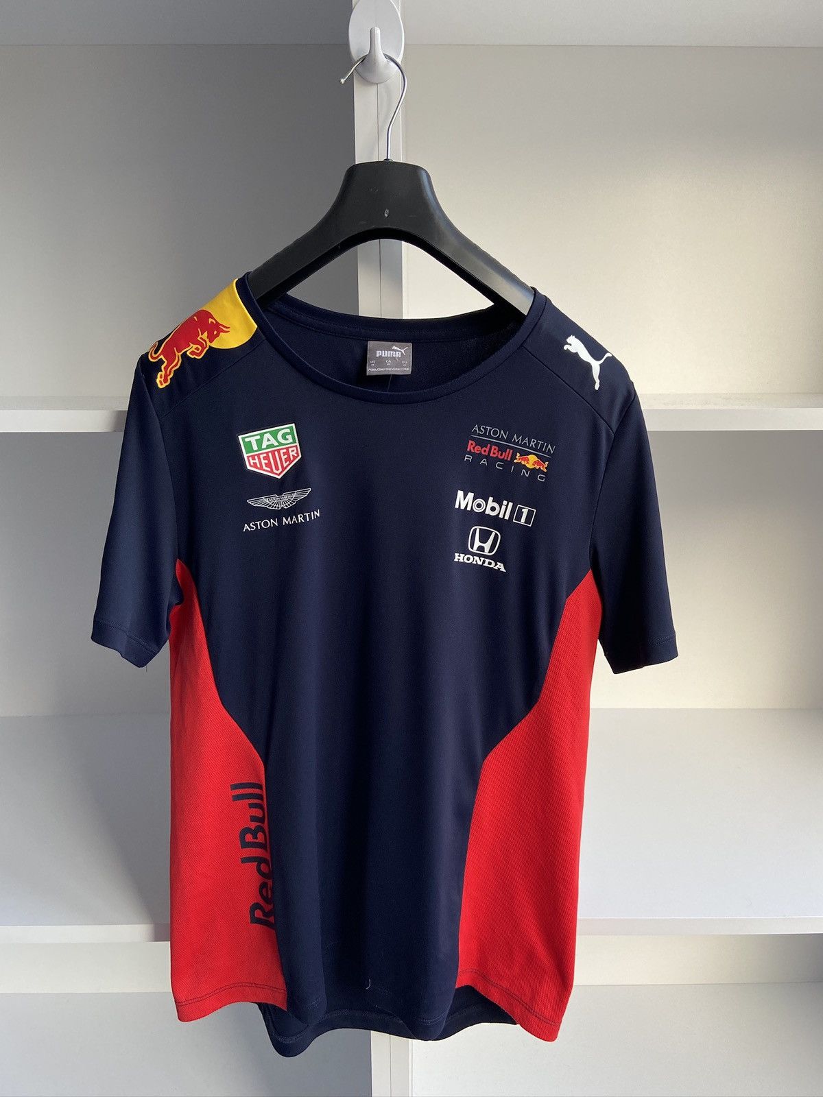Puma × Red Bull × Vintage Vintage Puma Red Bull Racing Vintage Short-Sleeve T-Shirt Size US M / EU 48-50 / 2 - 3 Thumbnail