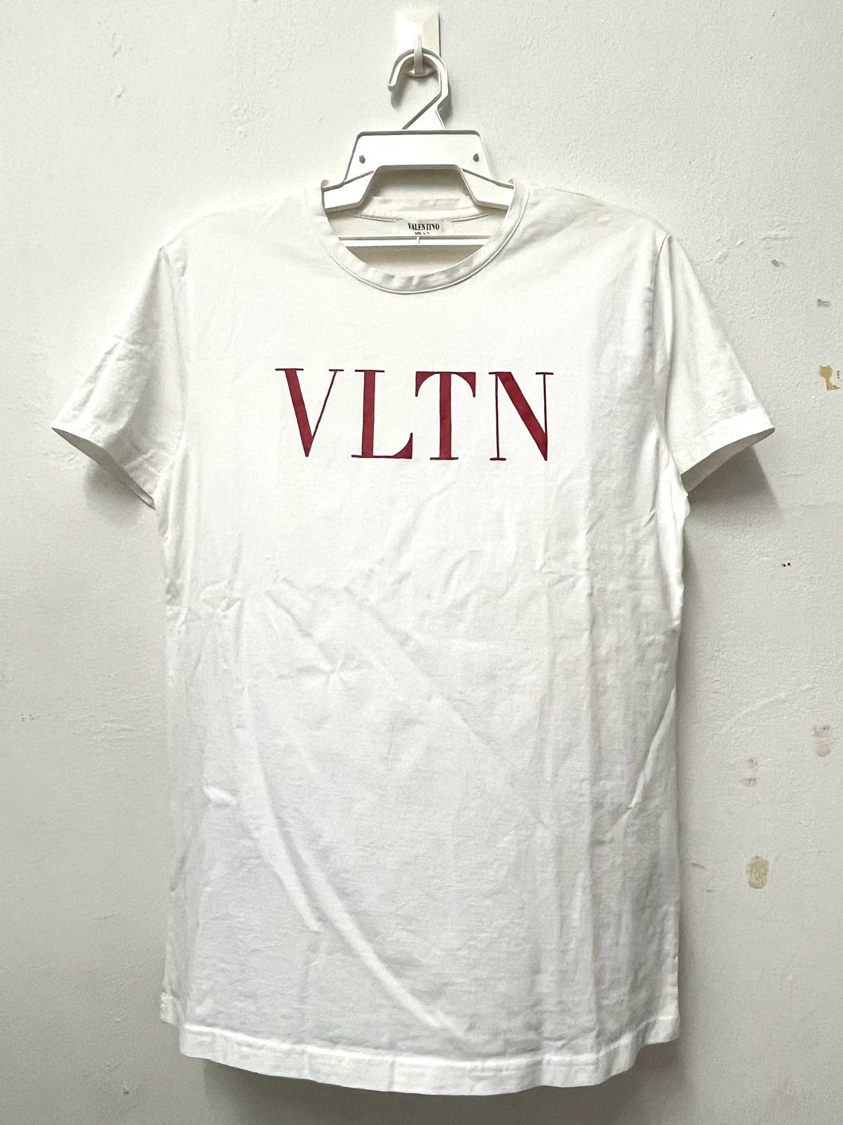 image of Valentino Velentino Vltn T Shirt in White, Men's (Size XL)