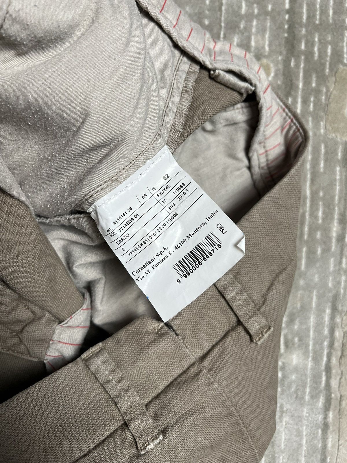 Corneliani Corneliani ID cino casual pants luxury hype classic Size US 35 - 6 Thumbnail