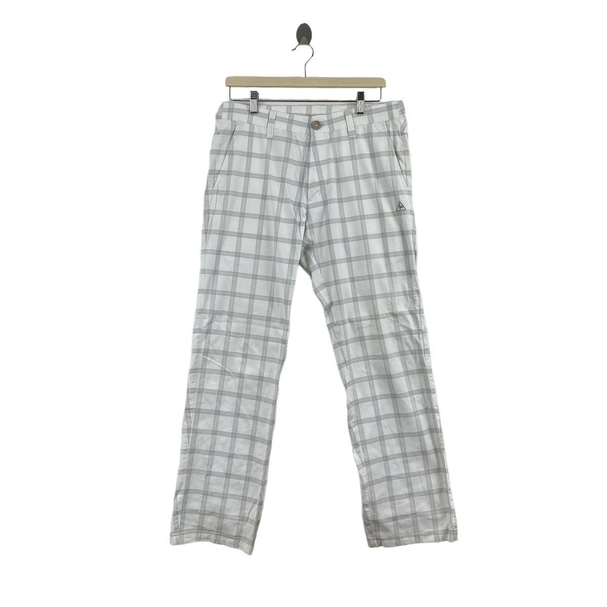 Le Coq Sportif LE COQ SPORTIF France Golf Collection Check Tartan Straight Size US 34 / EU 50 - 1 Thumbnail