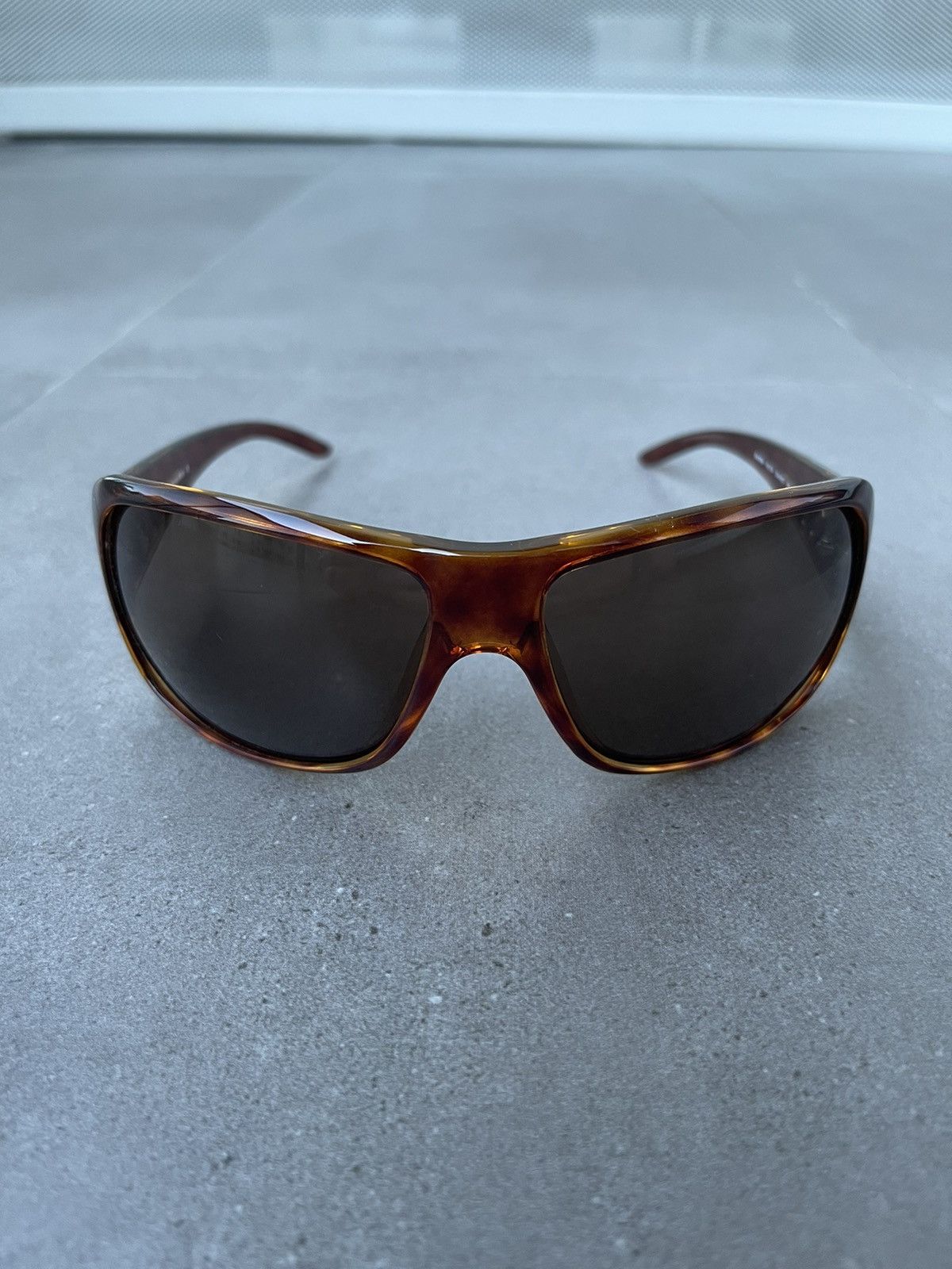 Miu Miu !DS! Miu Miu SMU08H 2AU-8C1 Tiger Camo Shield Sunglasses Size ONE SIZE - 4 Thumbnail