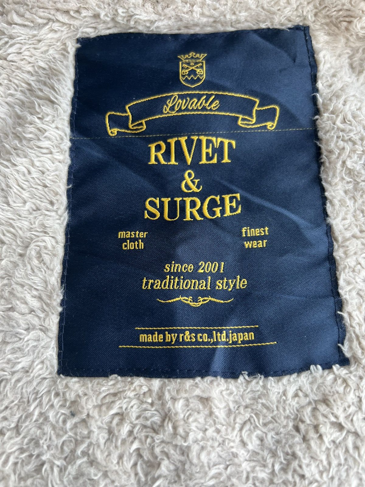 Avirex Rivet & Surge 🇯🇵 "Cafe" Milk & Espresso Hybrid Varsity Size US XL / EU 56 / 4 - 11 Thumbnail