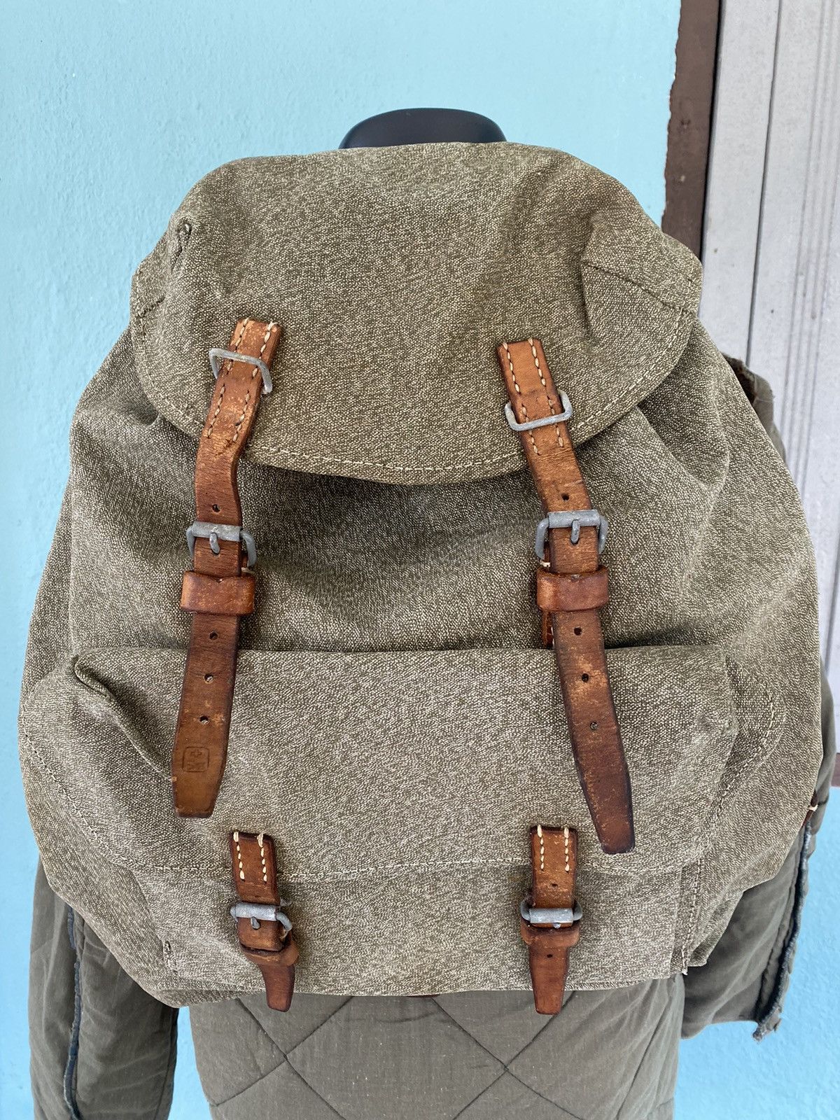 True Vintage Issue 1957 Rucksack Bag Pack Swiss Army