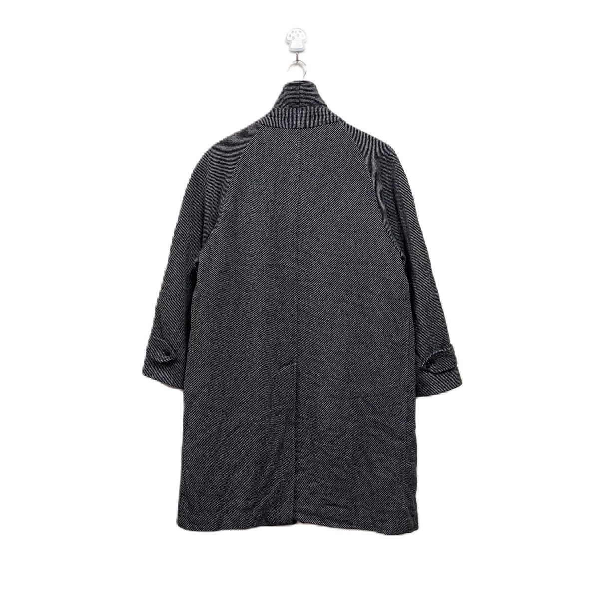 Burberry Vintage BURBERRY Herringbone wool trench coat jacket Size US L / EU 52-54 / 3 - 2 Thumbnail
