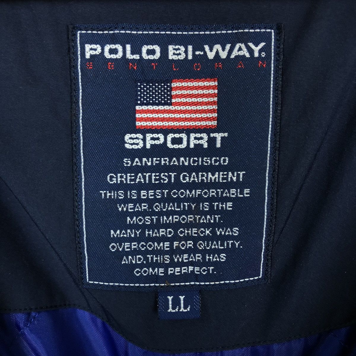 Japanese Brand VINTAGE SURVIVAL JACKET POLO BI-WAY SPORT ISSEY MIYAKE Size US L / EU 52-54 / 3 - 12 Thumbnail