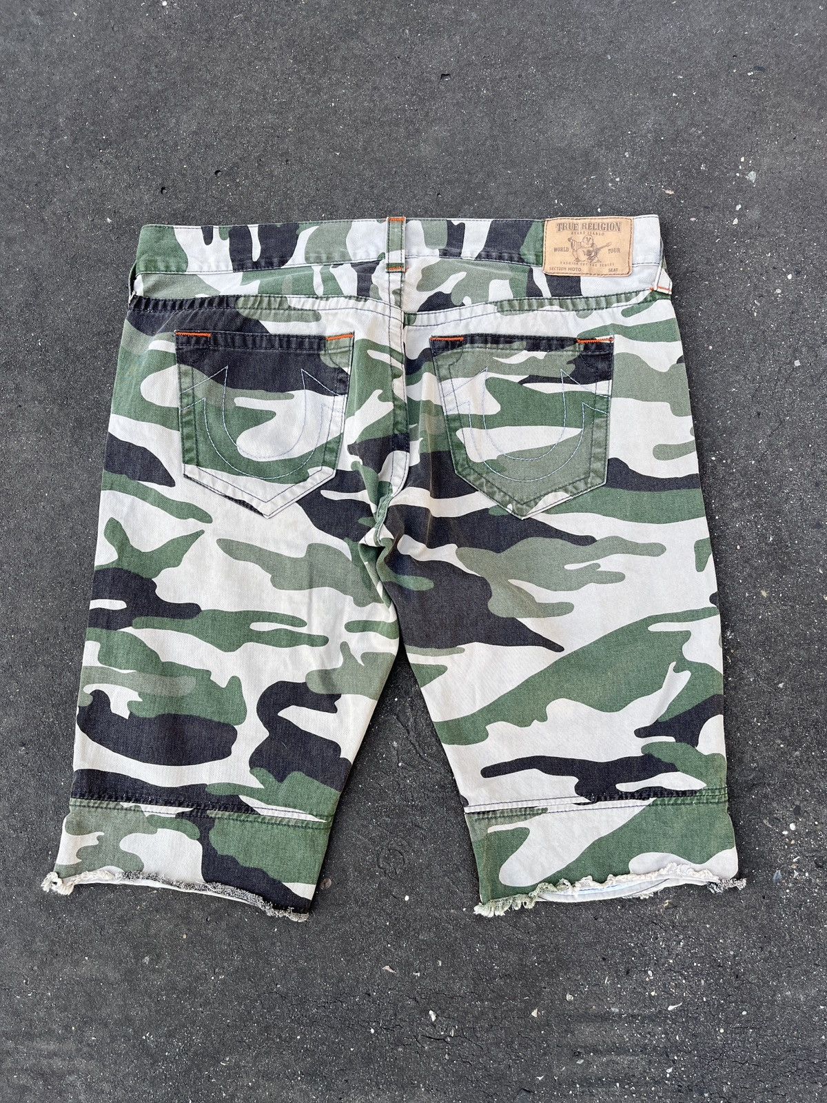 Jean Vintage True Religion Shorts Men Made in Usa Size US 40 / EU 56 - 1 Thumbnail