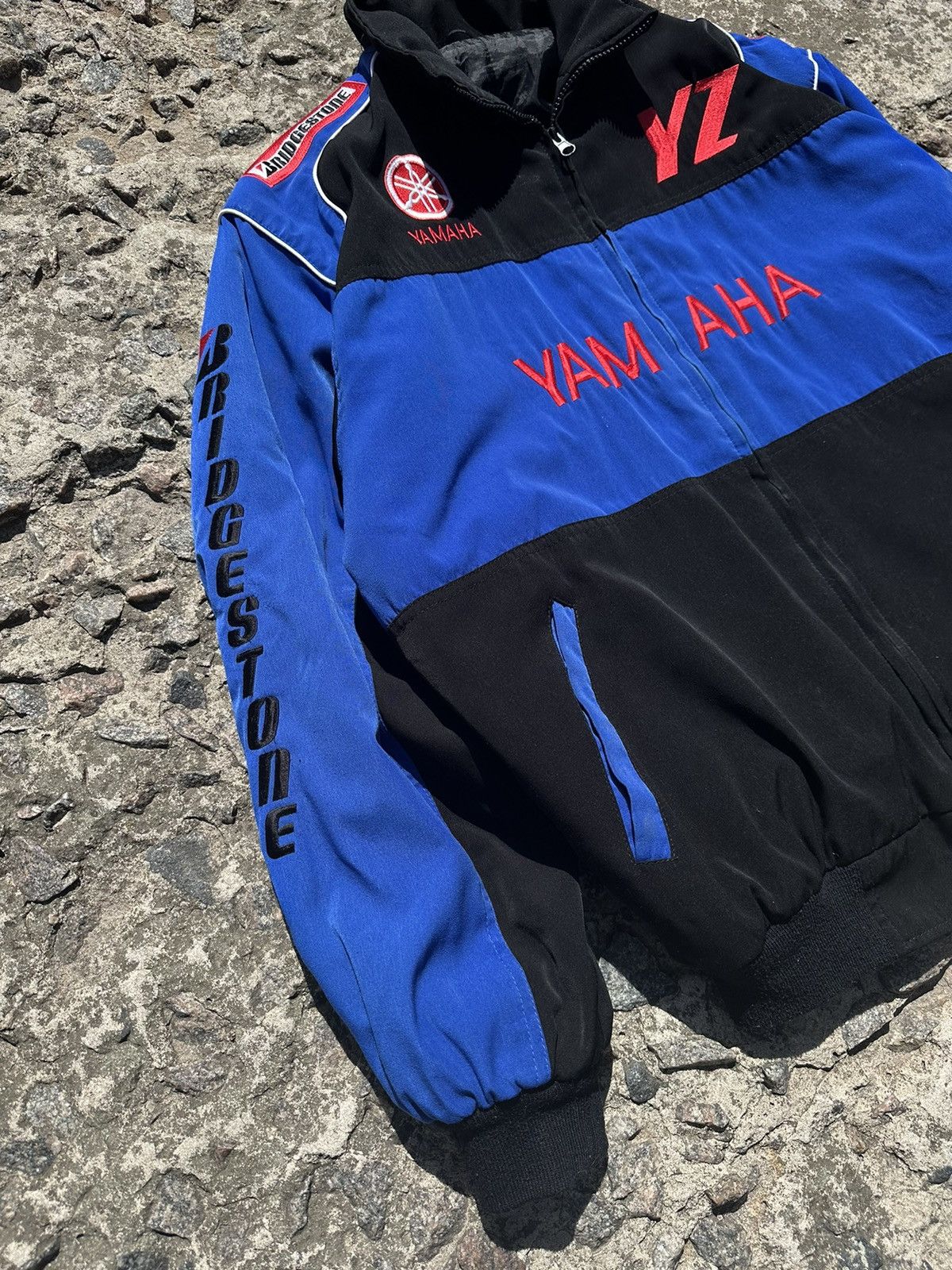 NASCAR × Vintage Vintage 90s Yamaha Bridgestone Racing Jacket Size US M / EU 48-50 / 2 - 4 Thumbnail