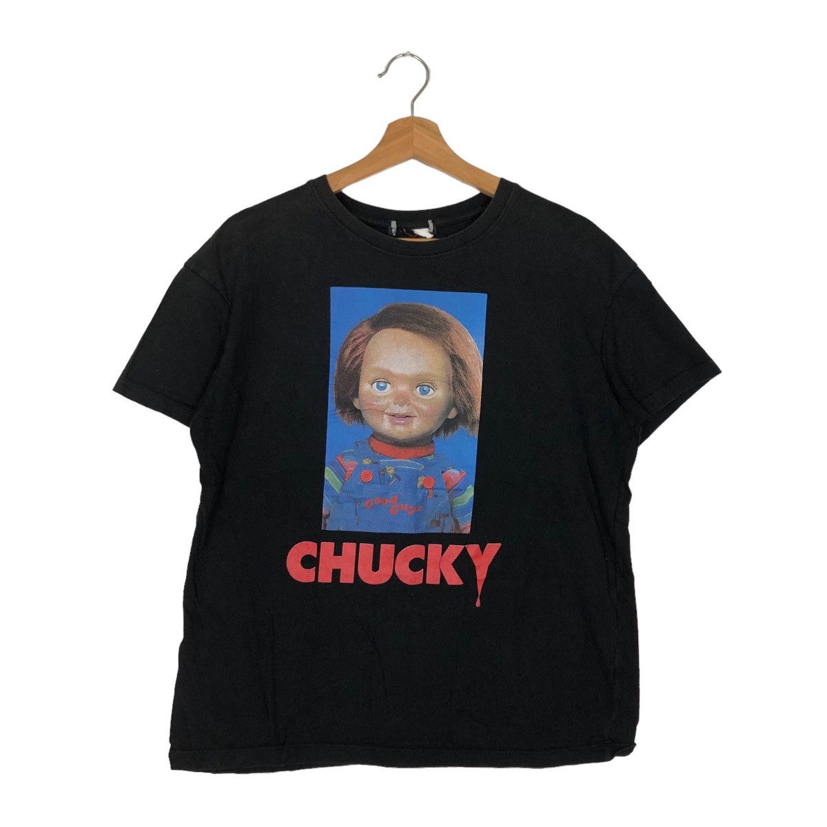 Japanese Brand VINTAGE HORROR MOVIE CHUCKY BIG LOGO T-SHIRT Size US M / EU 48-50 / 2 - 1 Thumbnail