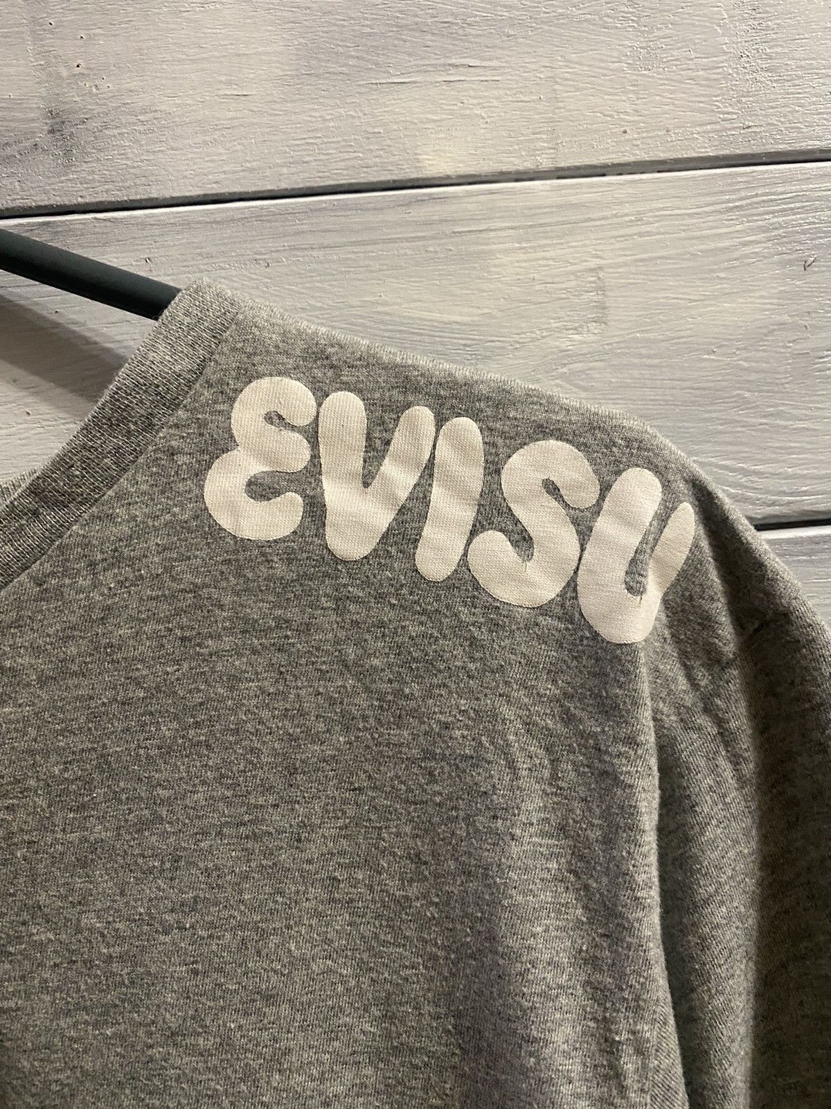 Evisu Rare Vintage T-Shirt Evisu Big Logo. Y2K Japanese style. Size US M / EU 48-50 / 2 - 6 Thumbnail