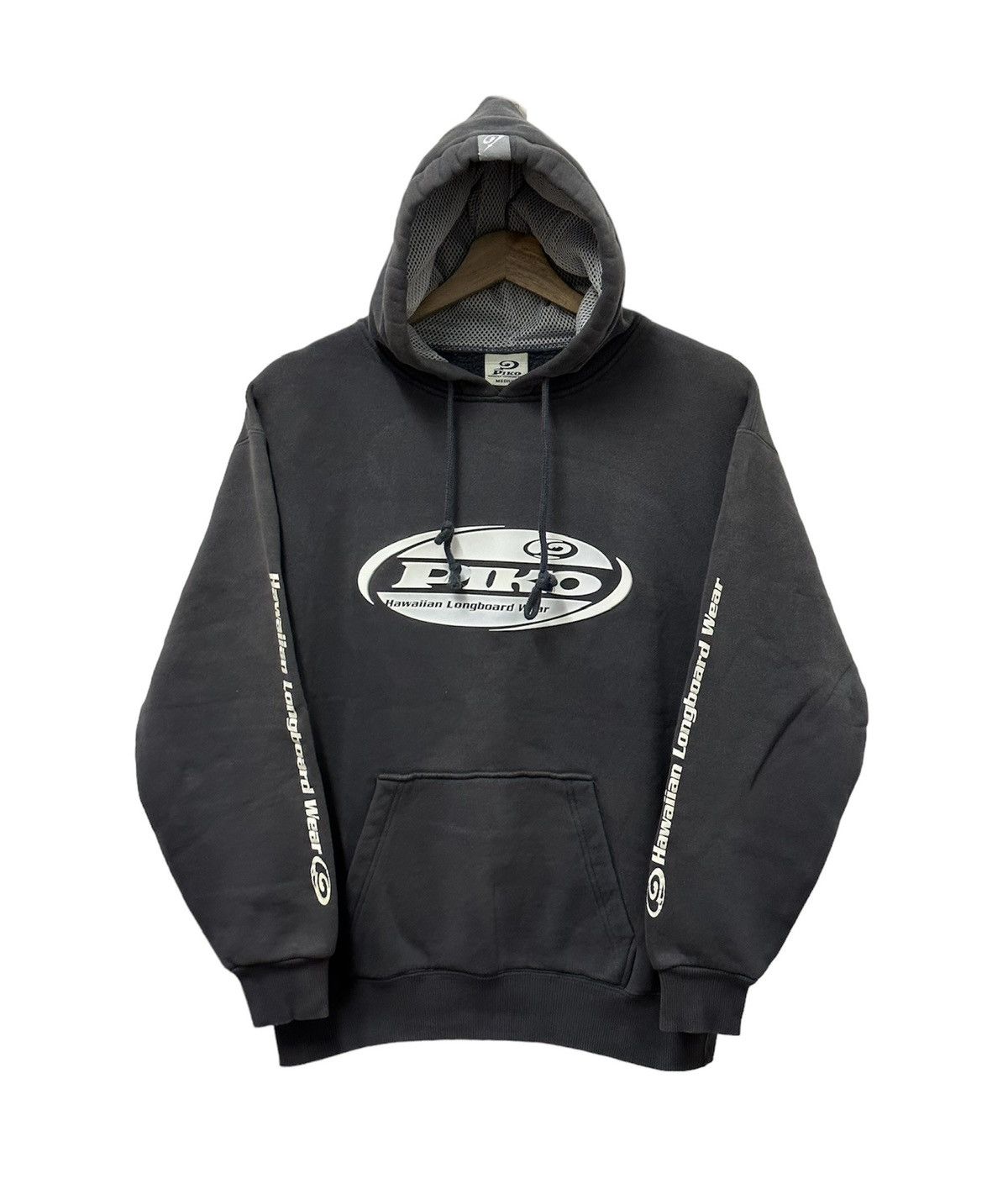 Japanese Brand × Vintage Vtg Piko Hawaiian Longboard Wear Surfing Hoodie Sweatshirt Size US M / EU 48-50 / 2 - 1 Thumbnail