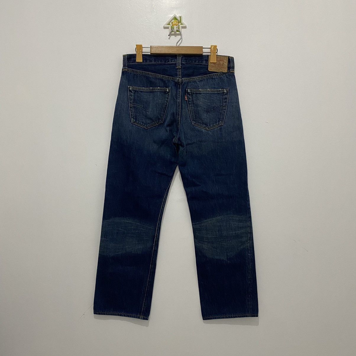 Image of Levis Vintage Clothing Levis 501 Xx Big E Selvedge Jeans in Denim, Men's (Size 36)