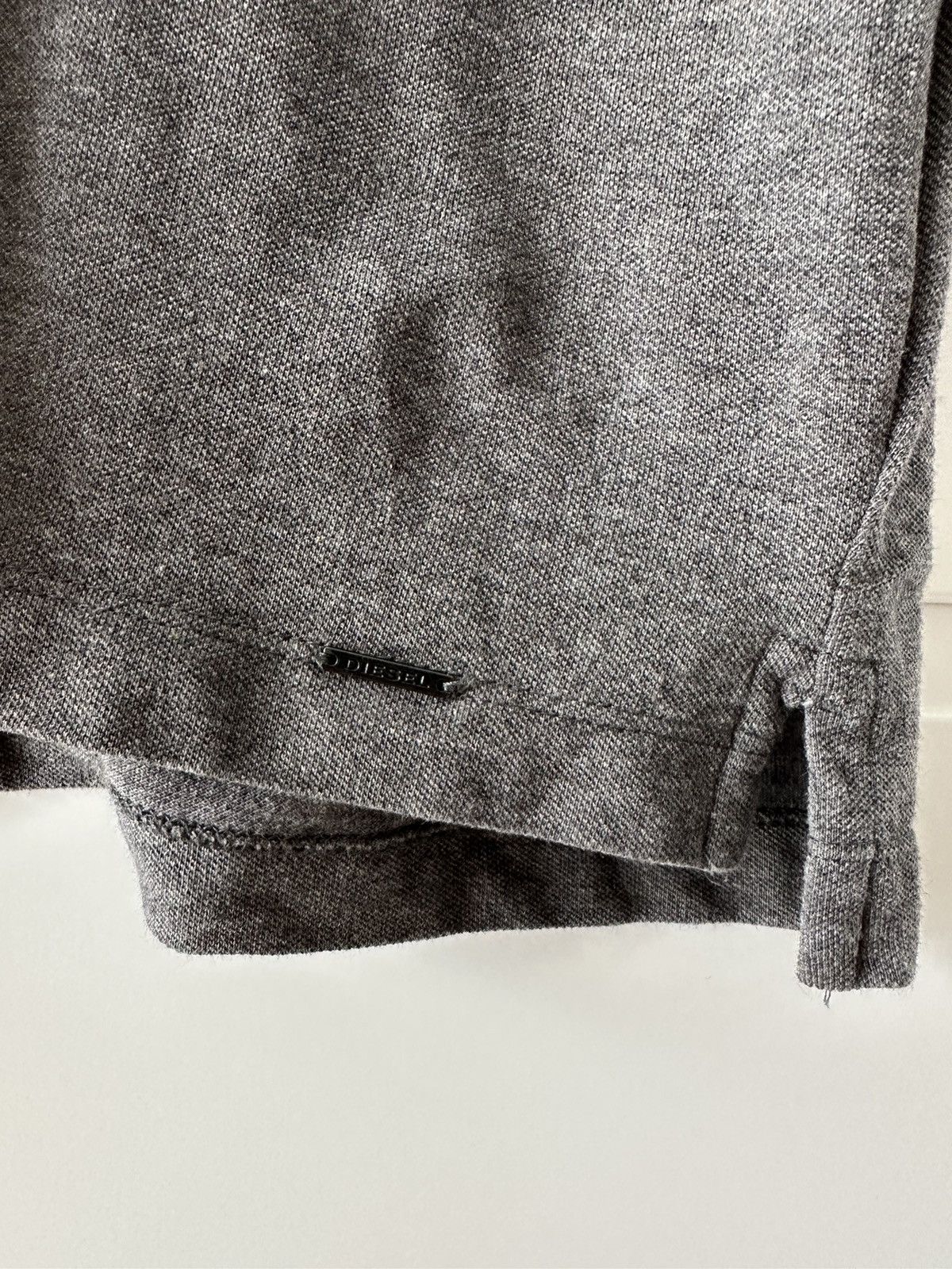 Diesel DIESEL GRAY POLO SHIRT MEDIUM Size US M / EU 48-50 / 2 - 5 Thumbnail